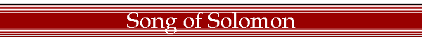 Song of Solomon